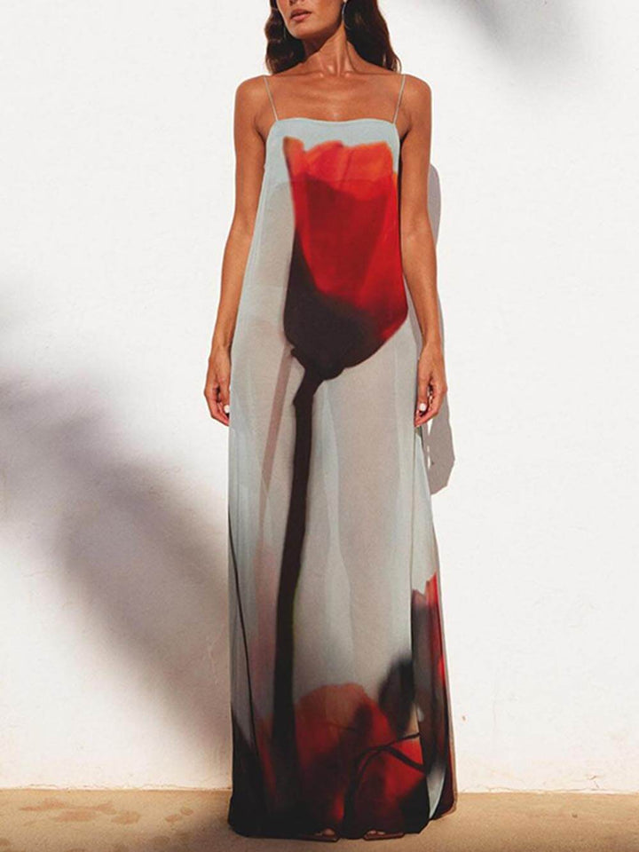 Tilly | Summer Maxi Dress Floral Print Holiday