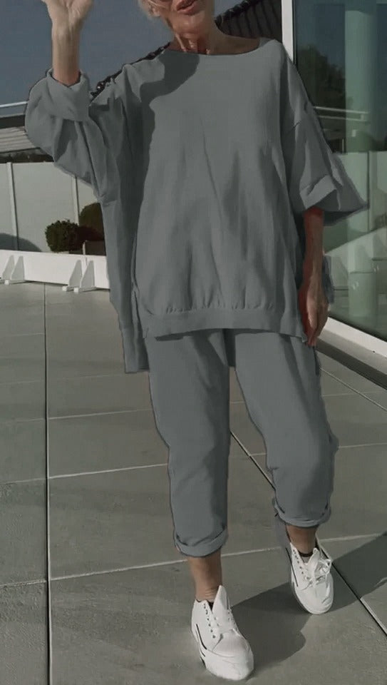 Neon | Loungewear Set with Oversized Sweatshirt and Jogger Trousers