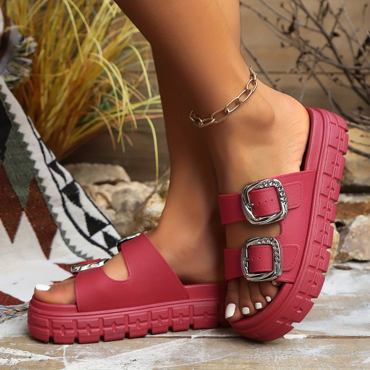 Women's Orthopedic Platform Sandals with Open Toe