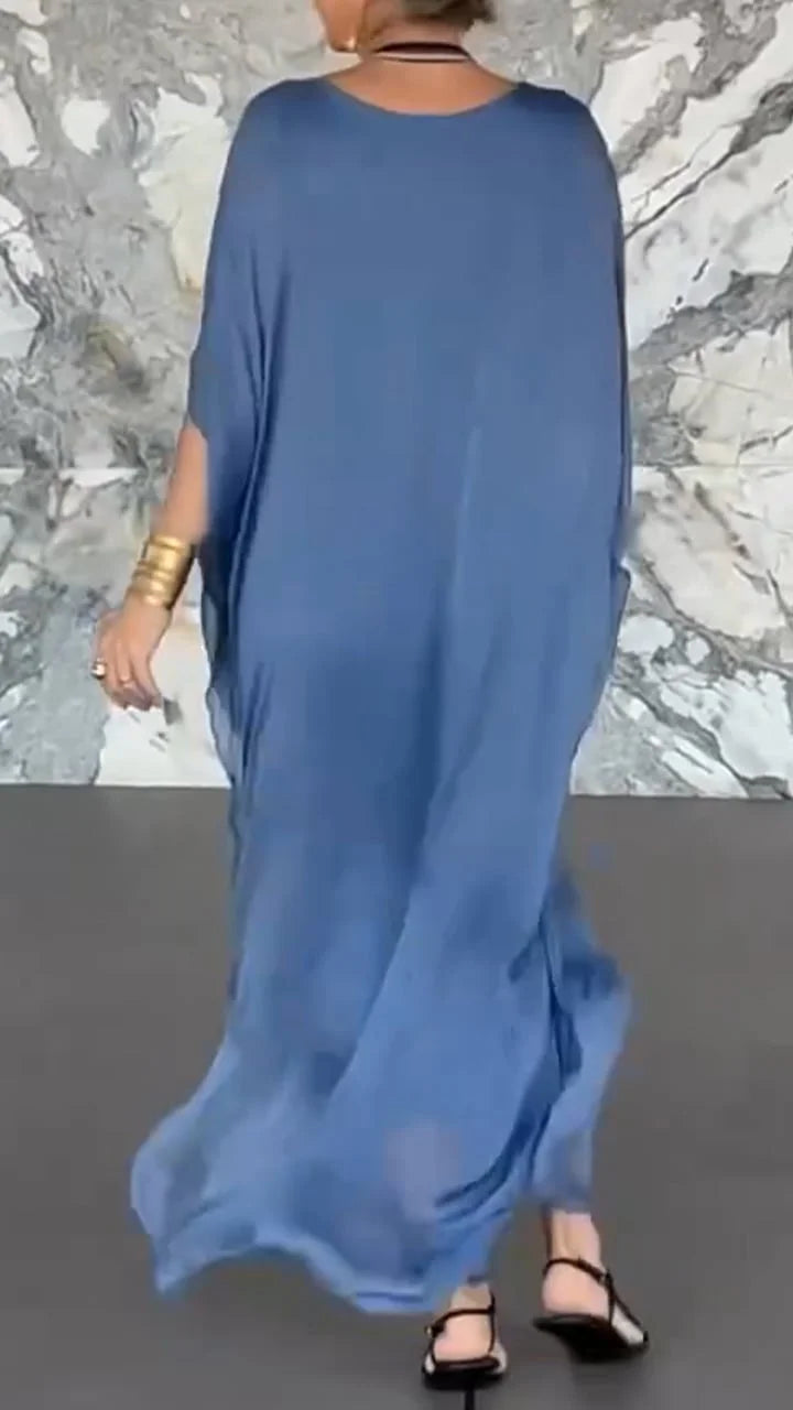 Livia | Maxi Summer Dress with V-Neck and Loose Fit
