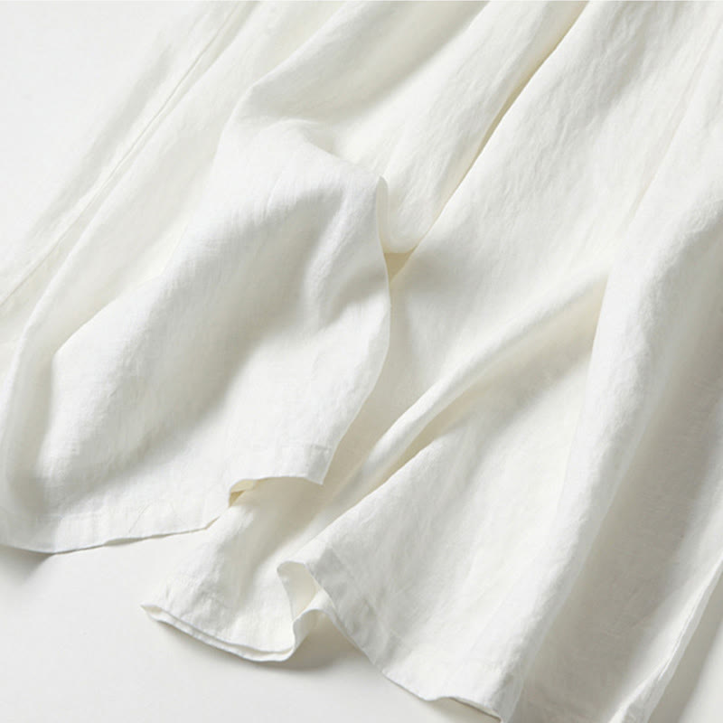 Bette | Wide Leg Culottes with Wrap Waist and Pleated Detail
