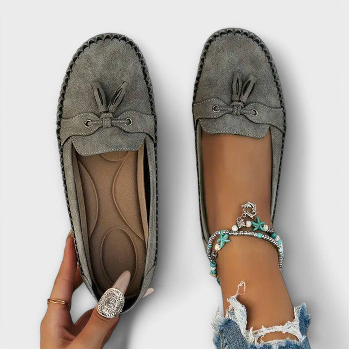 Lily | Orthopedic Loafers with Tassel Detail