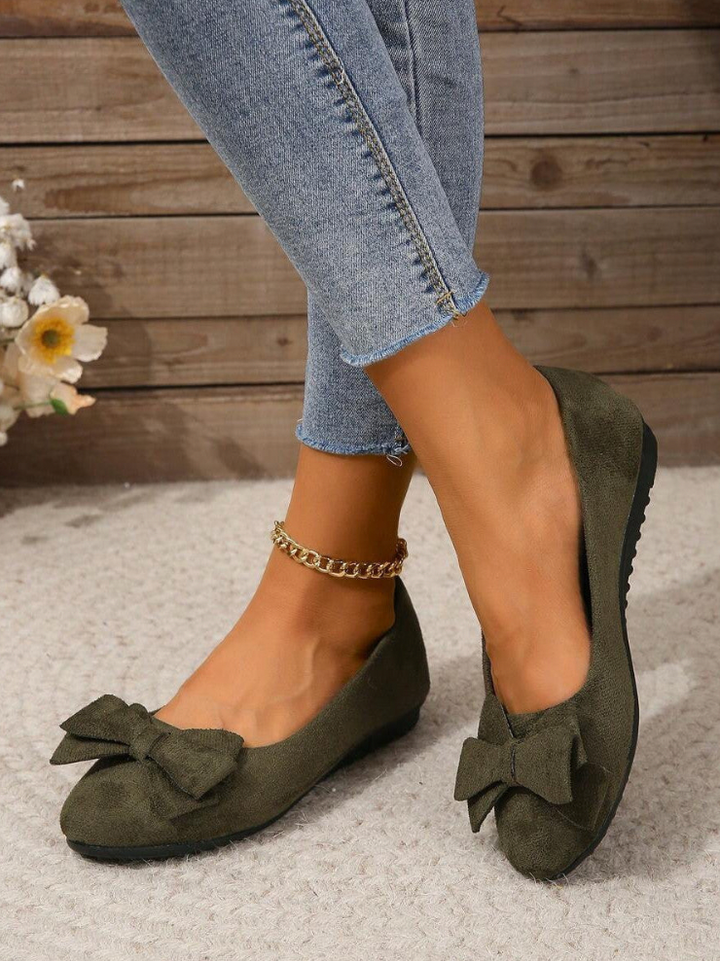 Blossom | Orthopedic Flat Shoes with Bow Detail