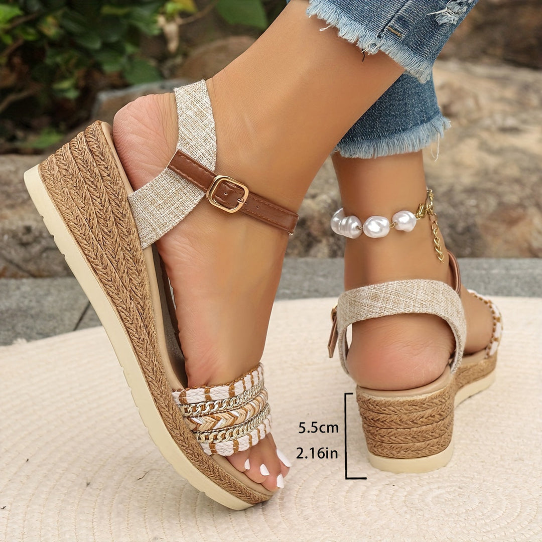Mariella | Orthopedic Wedge Sandals Comfortable