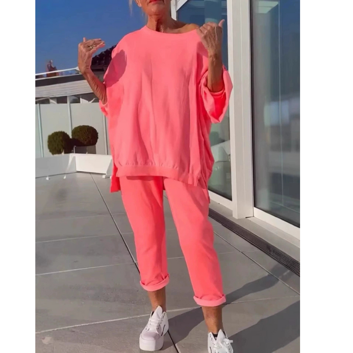 Neon | Loungewear Set with Oversized Sweatshirt and Jogger Trousers