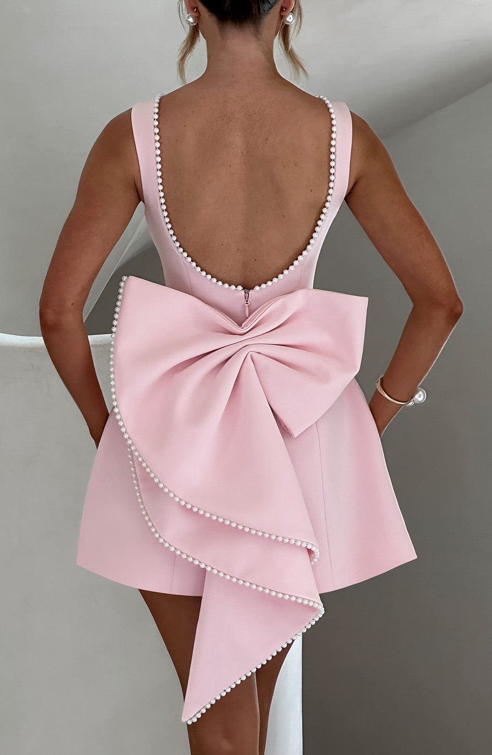 Women's Sleeveless A Line Mini Dress