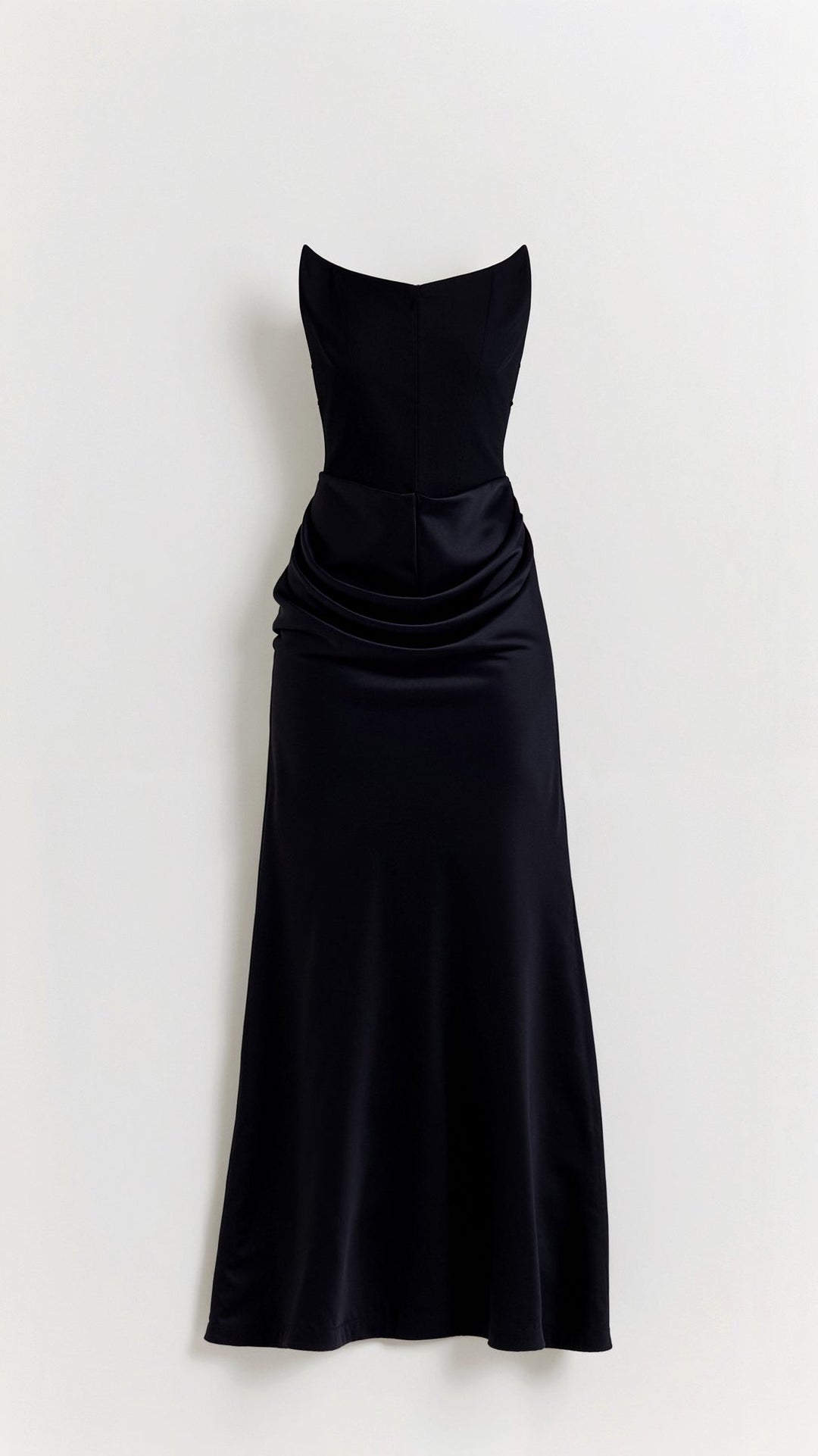 Alice | Maxi Wedding Guest Dress with Strapless Bodice and Mermaid Hem