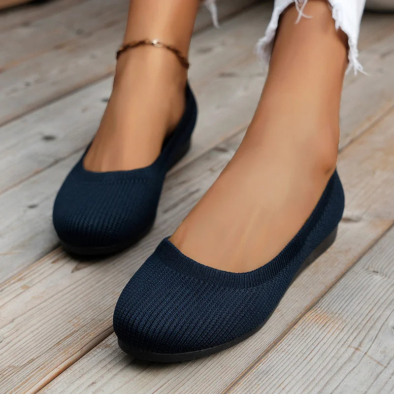 Angela | Orthopedic Flat Shoes with Slip On Fit
