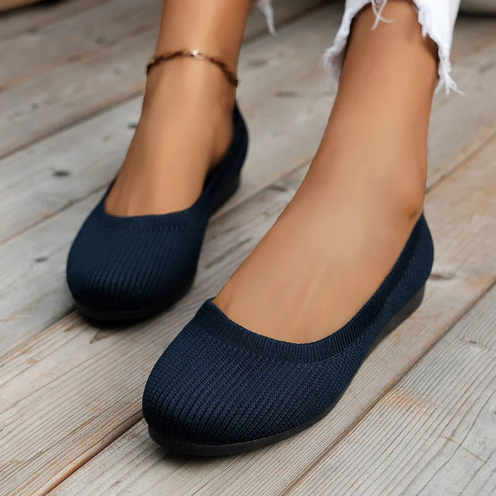 Angela | Orthopedic Flat Shoes with Slip On Fit
