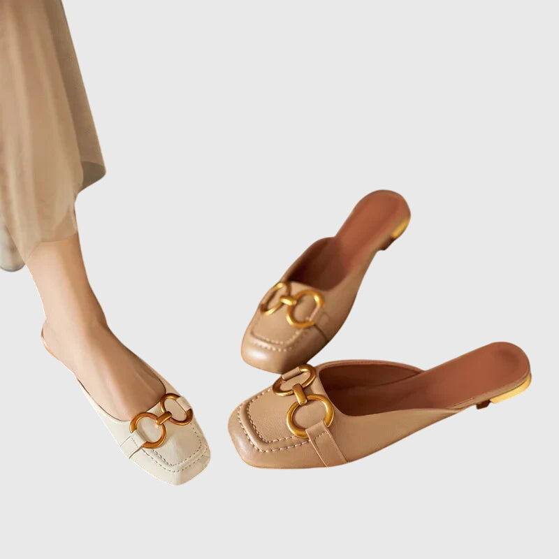 Alexandra | Orthopedic Loafers with Ring Buckle