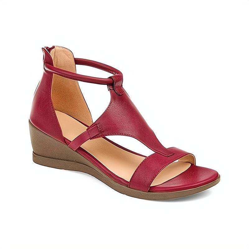 Addison | Orthopedic Wedge Sandal with Ankle Strap