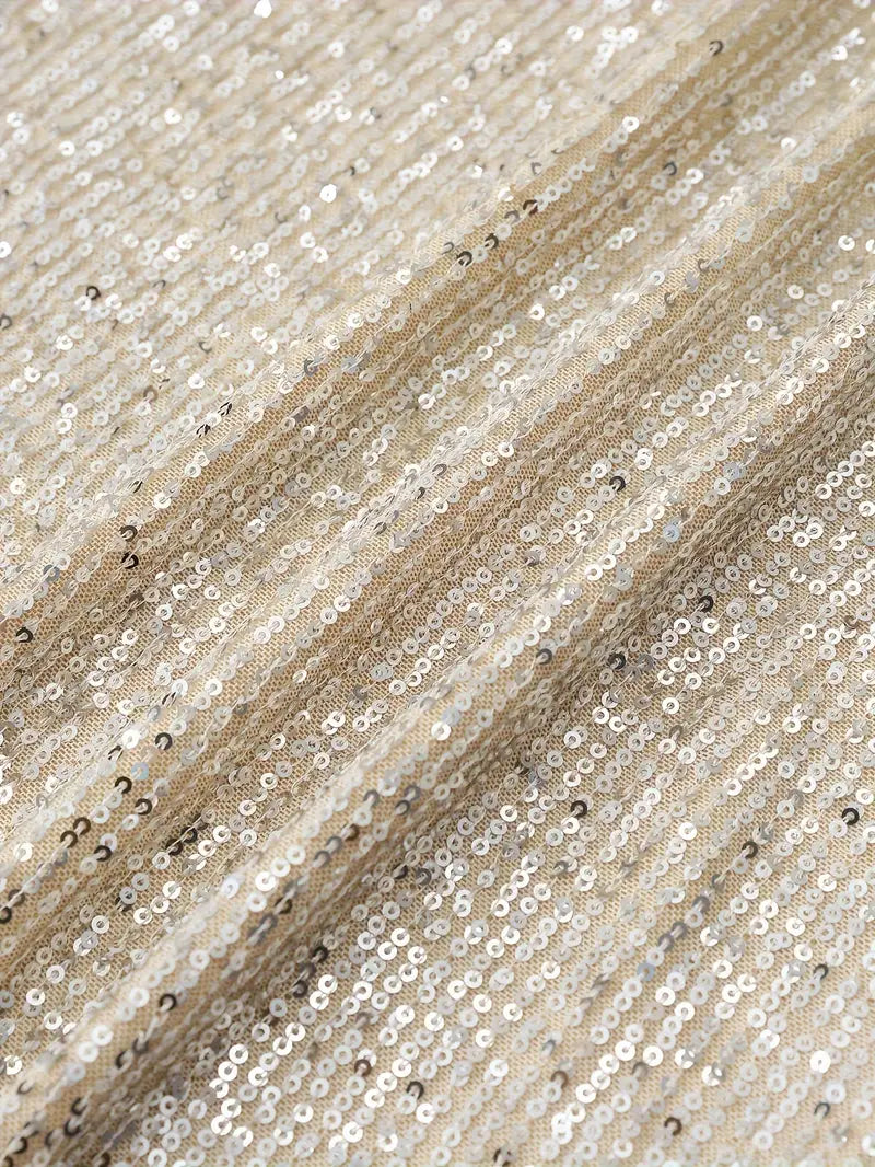 Aria | Mini Cocktail Dress with Sequins and V-Neck