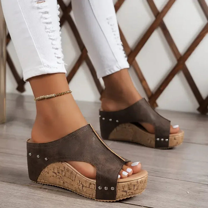 Birdie | Orthopedic Wedge Sandals Comfortable Cushioned