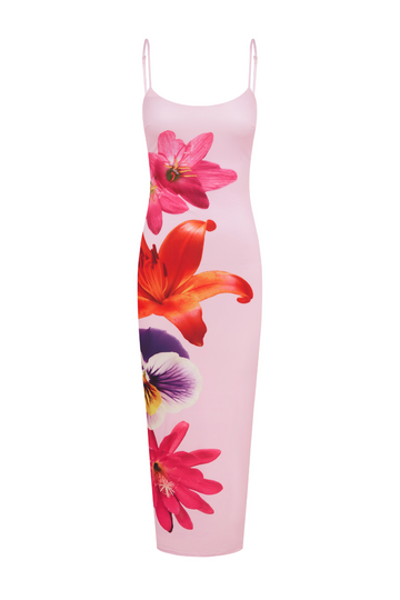 Delilah | Boho Floral Maxi Dress Print