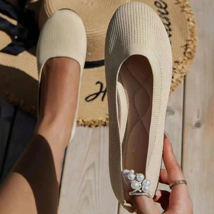 Angela | Orthopedic Flat Shoes with Slip On Fit
