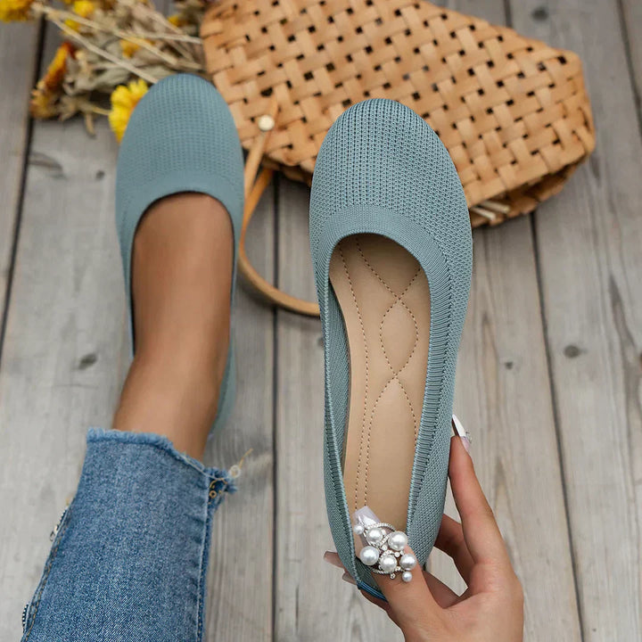 Angela | Orthopedic Flat Shoes with Slip On Fit