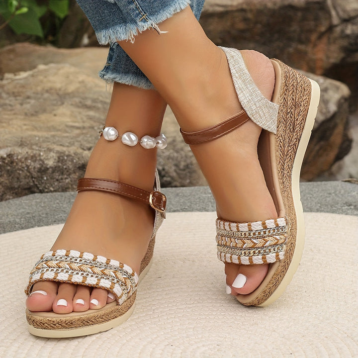 Mariella | Orthopedic Wedge Sandals Comfortable