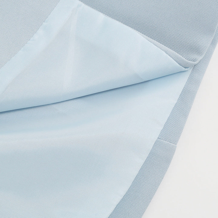 Eleanor | Mini Cocktail Dress with Cape Sleeves and Belted Waist