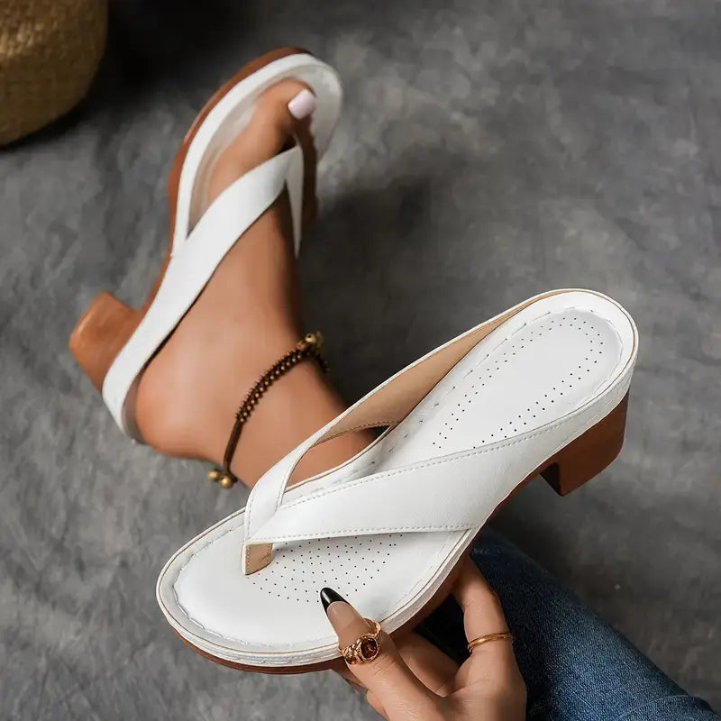 Abigail | Orthopedic Heeled Sandals Comfortable Open Toe