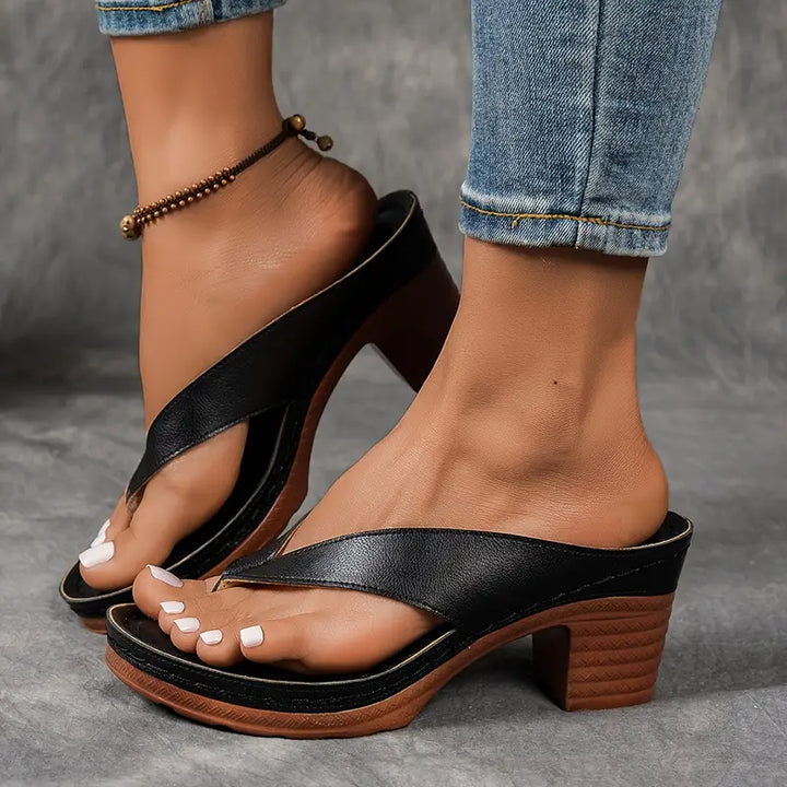 Abigail | Orthopedic Heeled Sandals Comfortable Open Toe