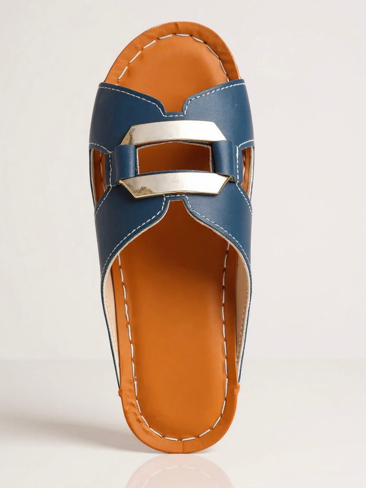 Women's Orthopedic Open Toe Slide Sandals with Cross Strap