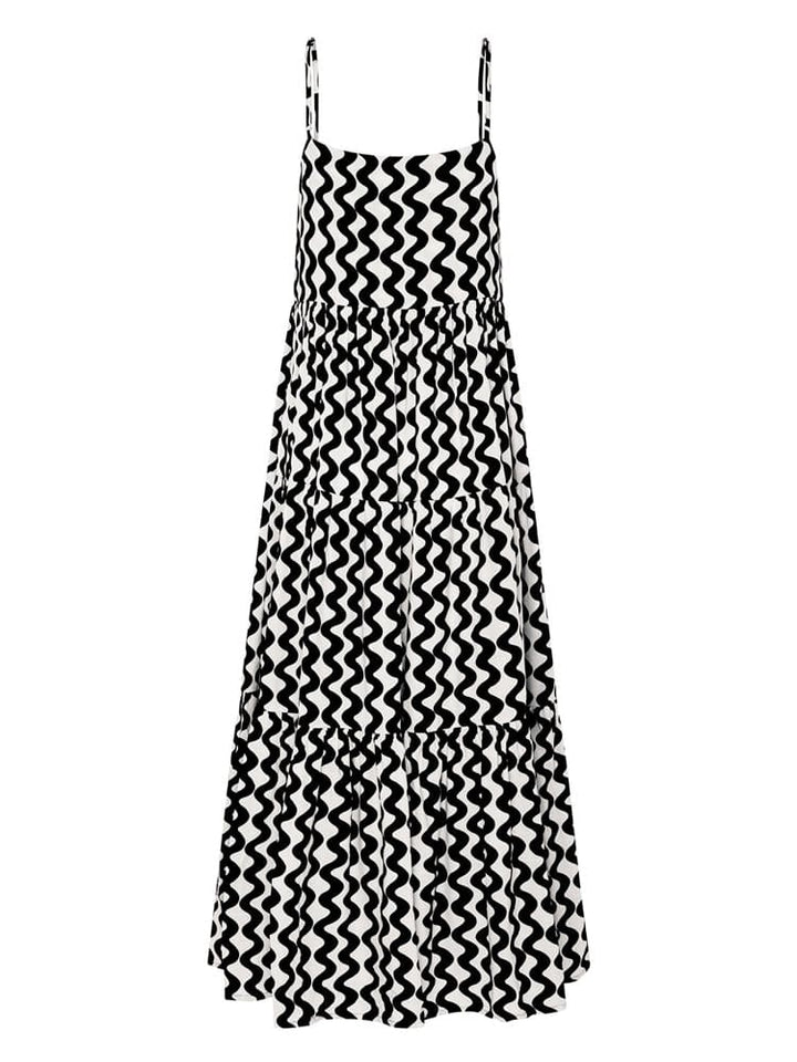 Lola | Summer Midi Dress Geometric Print