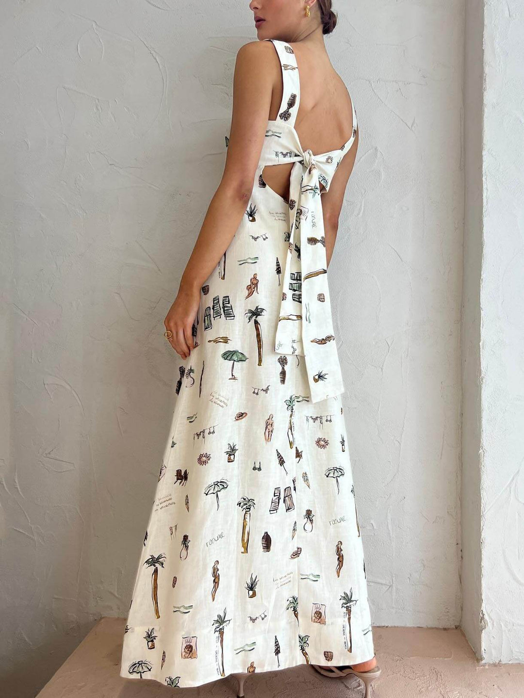 Felicity | Wedding Guest White Maxi Dress Square Neck