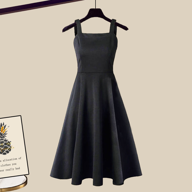 Tara | Co-ord Set with Midi Dress and Cropped Cardigan