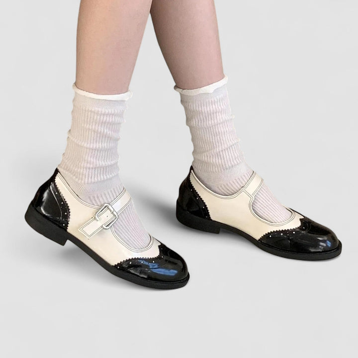 Aurora | Orthopedic Mary Jane Shoes with T Bar Strap