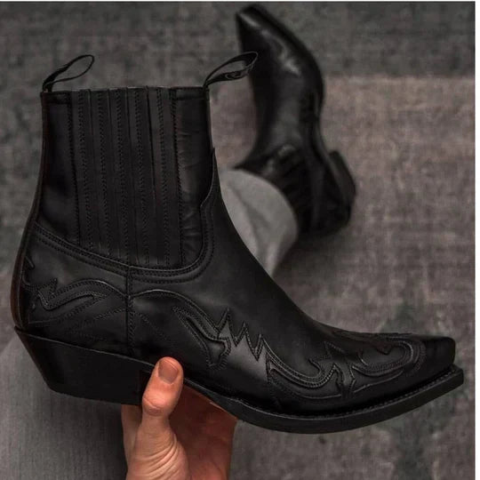 Bradley | Orthopedic Cowboy Boots for Women with Stitching