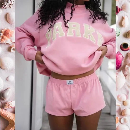 Barki | Slogan Sweatshirt with Relaxed Shape