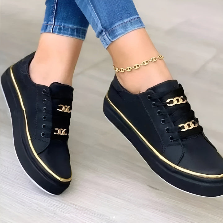 Lexi | Orthopedic Sneakers with Chain Detail