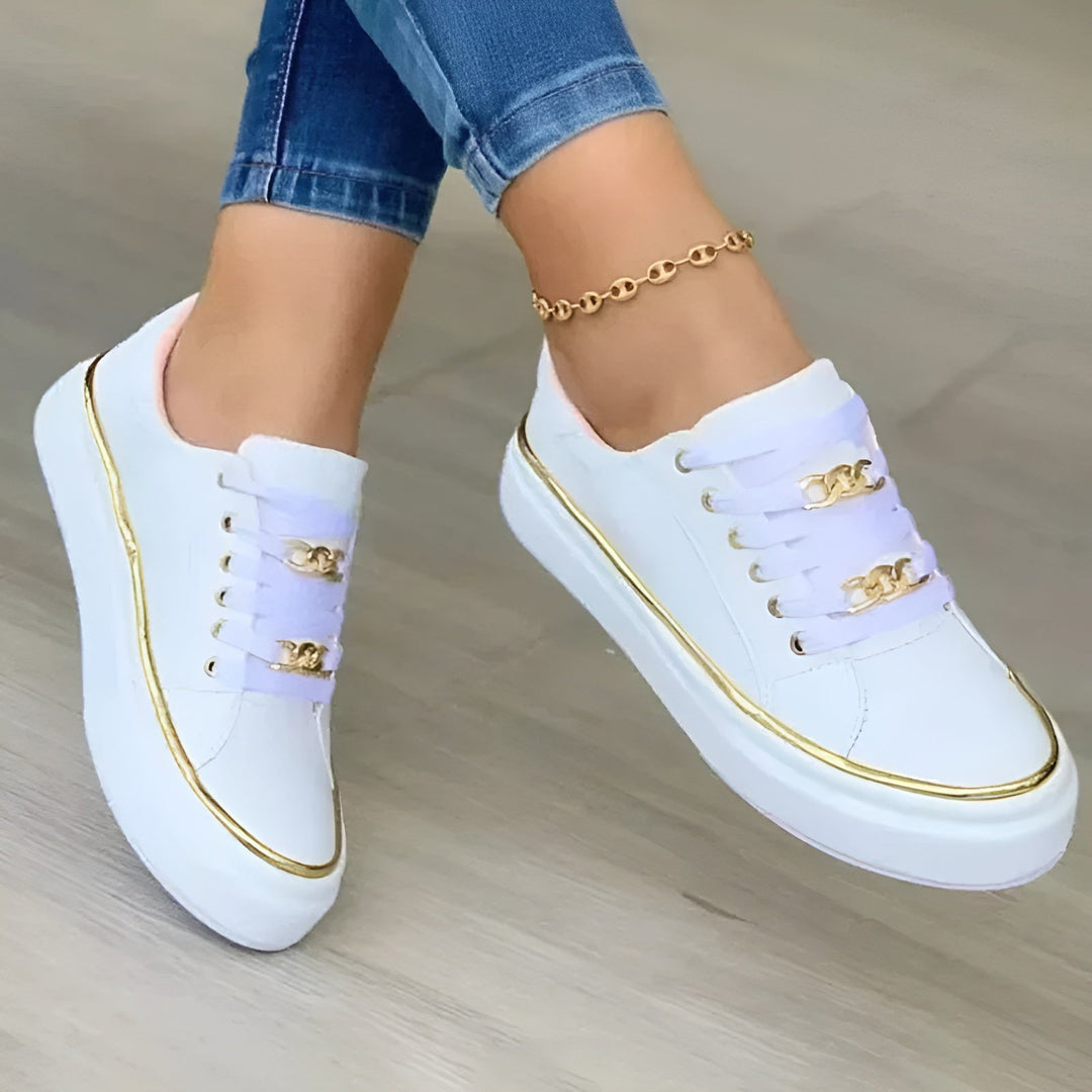 Lexi | Orthopedic Sneakers with Chain Detail