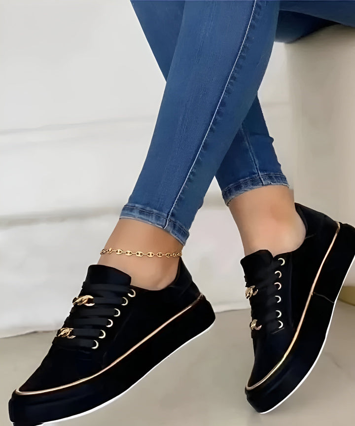 Lexi | Orthopedic Sneakers with Chain Detail