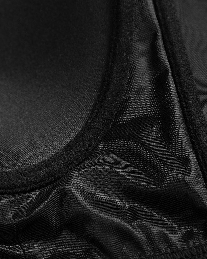 Women's Longline Push Up Bra with Underwire Support