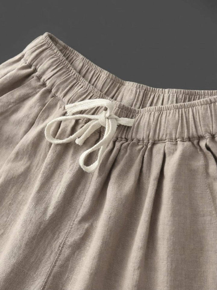 Alexa | Women's Trousers Drawstring Slim Fit