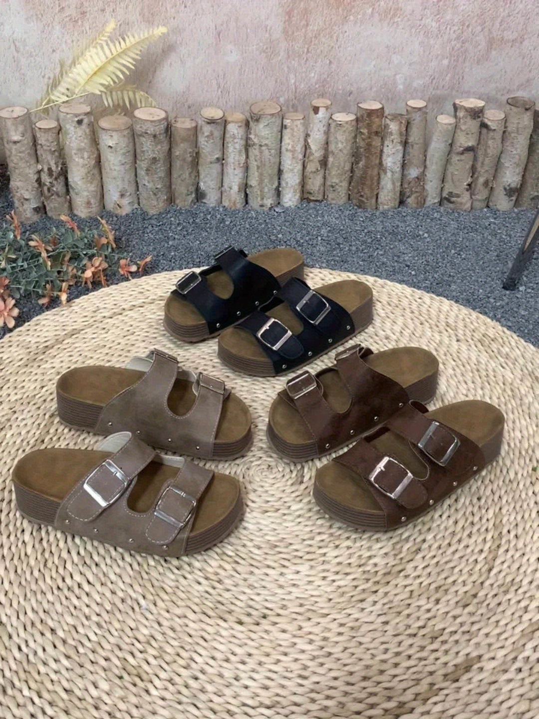 Ayla | Orthopedic Wedge Sandal with Buckle Strap