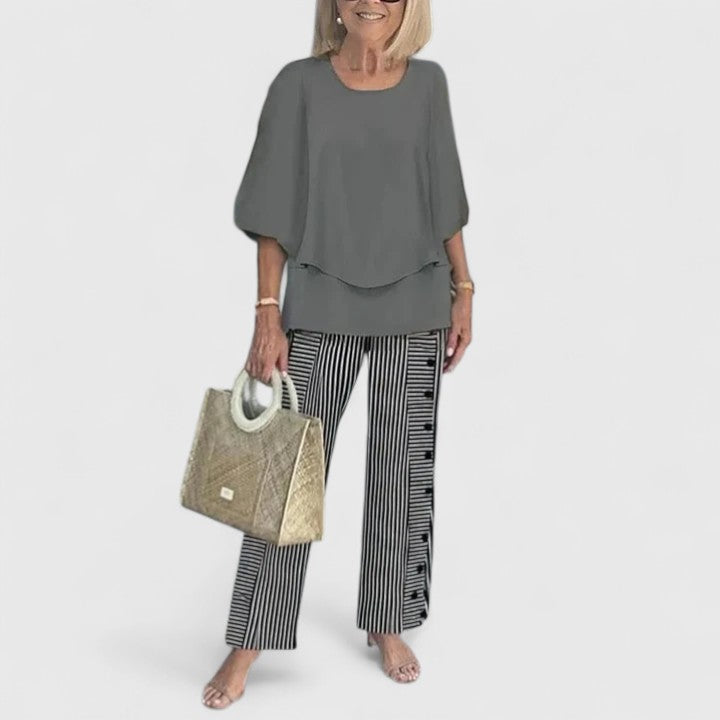 Martha | Women's Two Piece Set Wide Leg