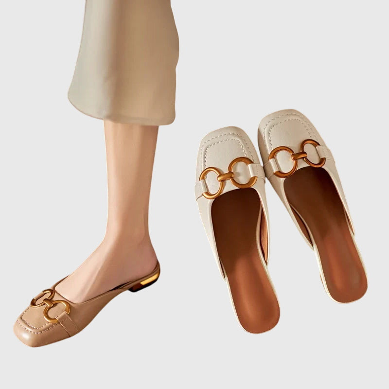 Alexandra | Orthopedic Loafers with Ring Buckle