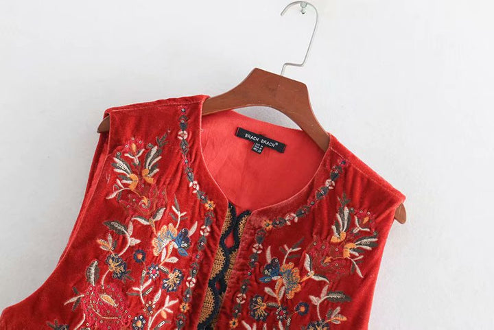 Roma | Boho Print Blouse with V Neckline and Wide Sleeves
