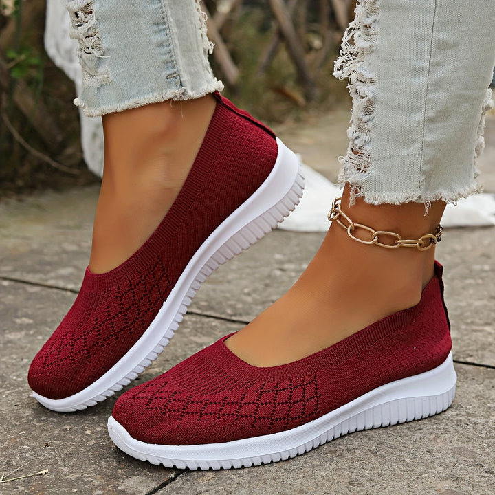 Women's Orthopedic Slip-On Sneakers with Round Toe