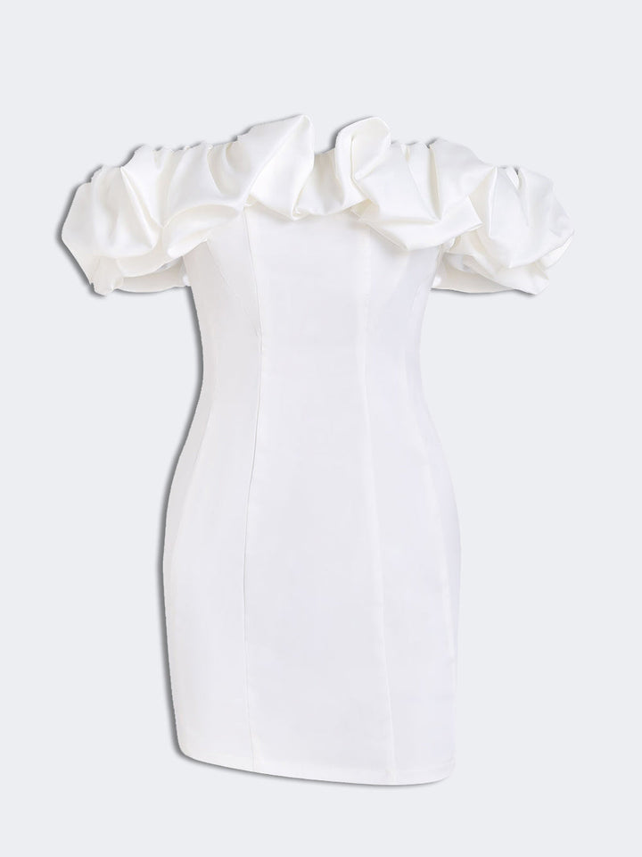 Lavinia | Cocktail Mini Dress Off Shoulder Ruffled