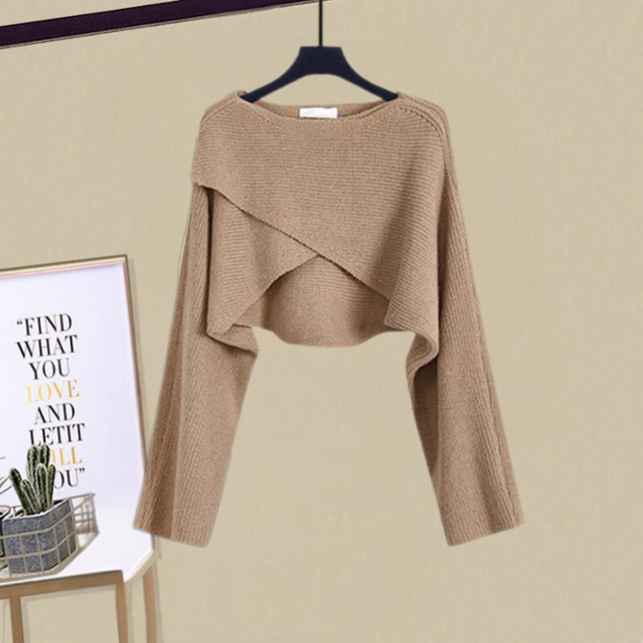 Tara | Co-ord Set with Midi Dress and Cropped Cardigan