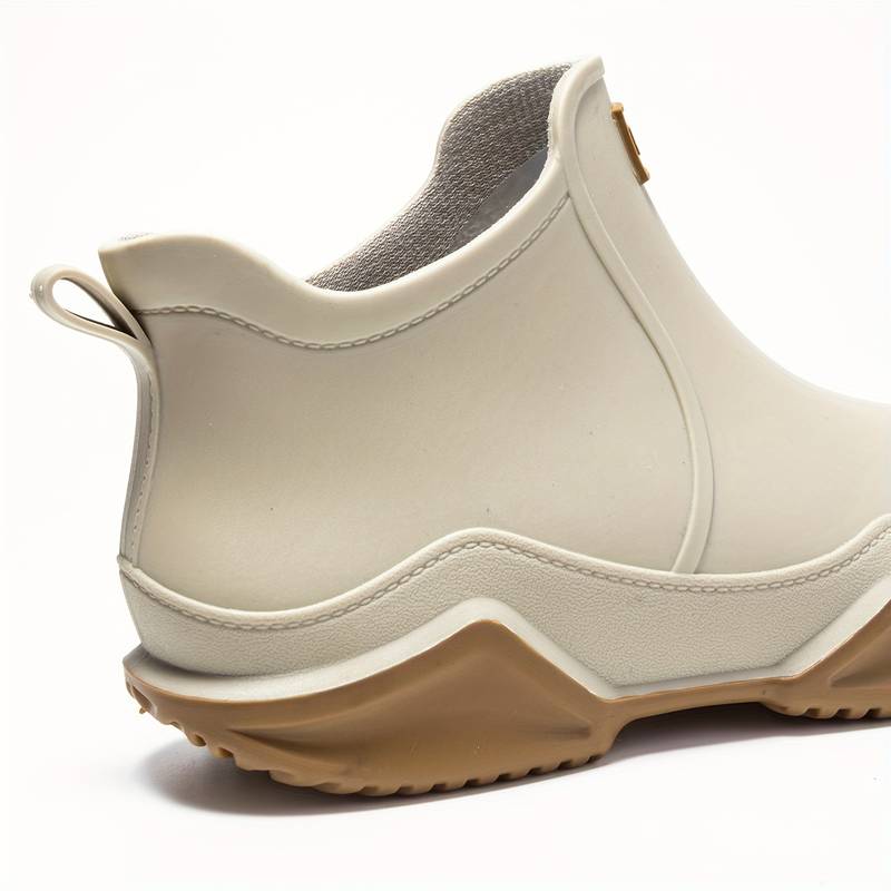 Women's Orthopedic Ankle Rain Boots with Chunky Sole