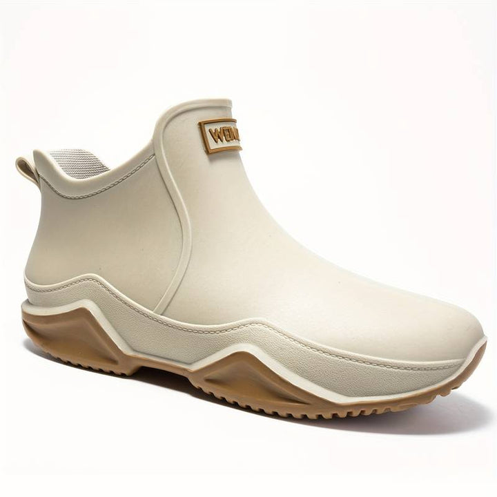 Women's Orthopedic Ankle Rain Boots with Chunky Sole