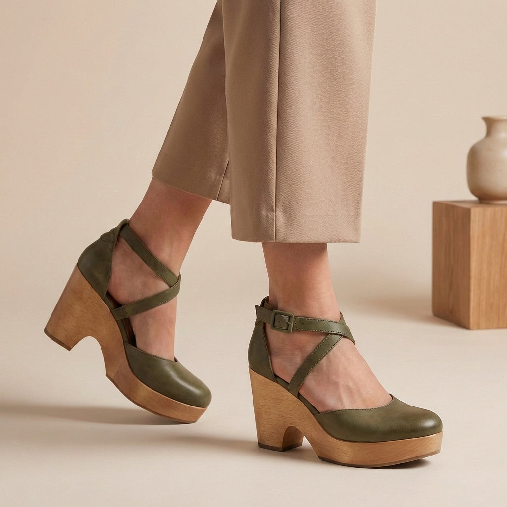 Alice | Orthopedic Mary Jane Shoes with Platform Heel