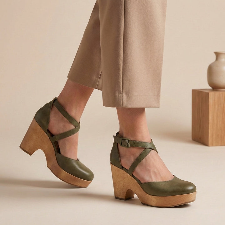 Alice | Orthopedic Mary Jane Shoes with Platform Heel