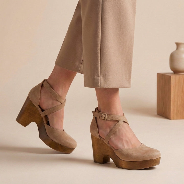 Alice | Orthopedic Mary Jane Shoes with Platform Heel