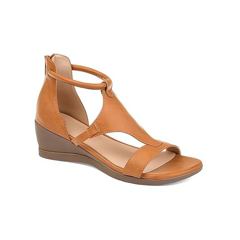Addison | Orthopedic Wedge Sandal with Ankle Strap